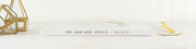 Real Foil Wedding Guest Book #048 by Starboard Press
