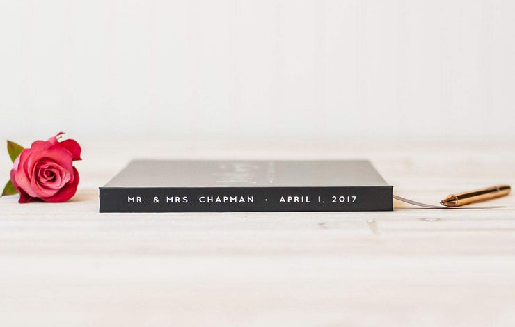 Real Foil Wedding Guest Book #050 by Starboard Press