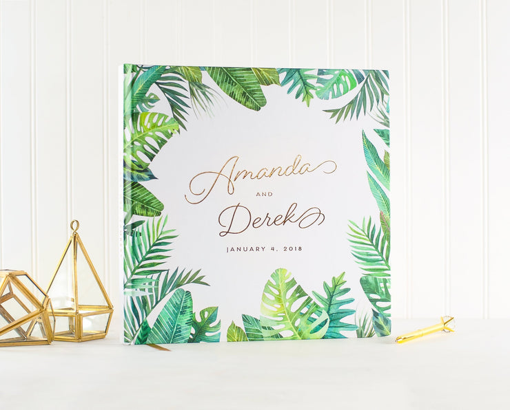 Real Foil Wedding Guest Book #052 by Starboard Press