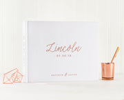 Real Foil Wedding Guest Book #053 by Starboard Press