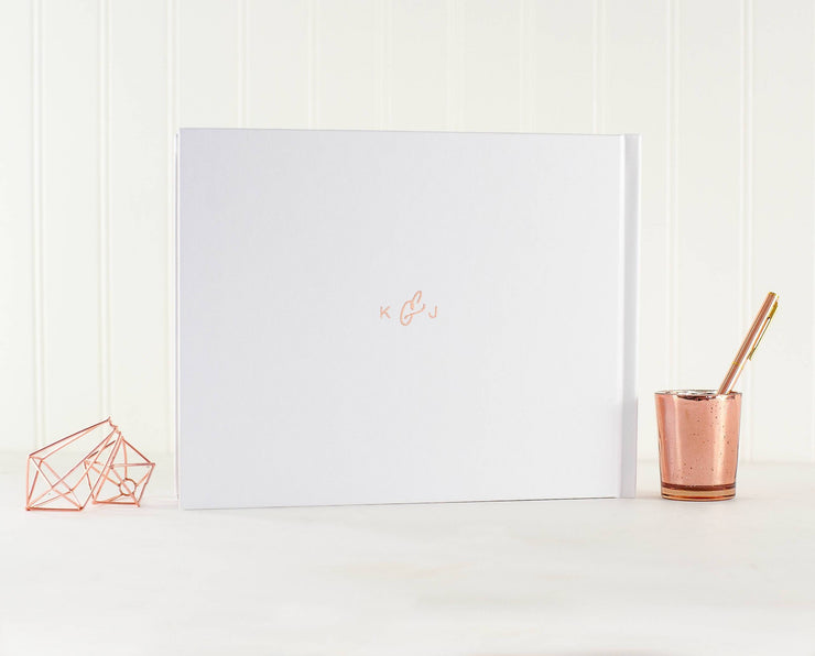 Real Foil Wedding Guest Book #053 by Starboard Press