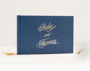 Real Foil Wedding Guest Book #063 by Starboard Press