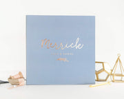Real Foil Wedding Guest Book #064 by Starboard Press