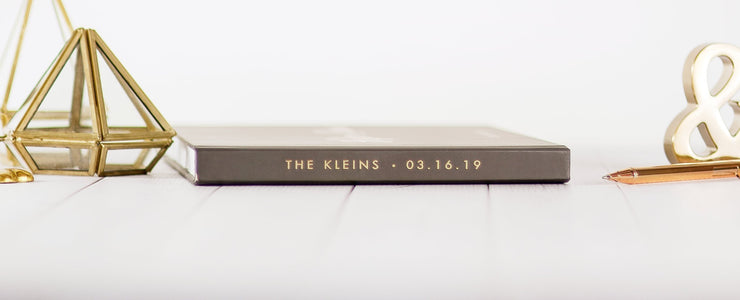 Real Foil Wedding Guest Book #065 by Starboard Press