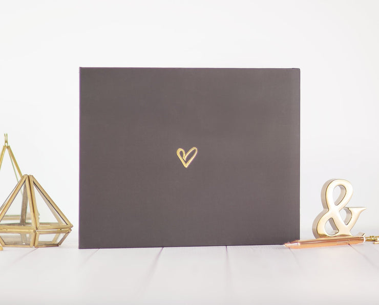 Real Foil Wedding Guest Book #065 by Starboard Press