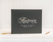 Real Foil Wedding Guest Book #072 by Starboard Press