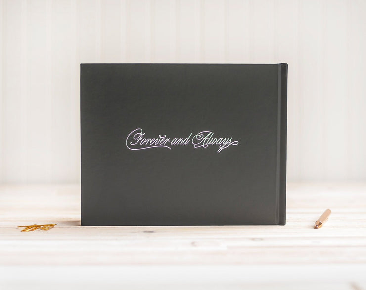 Real Foil Wedding Guest Book #072 by Starboard Press