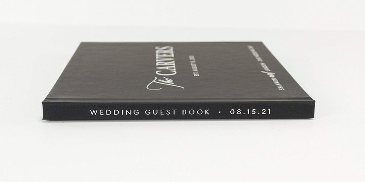 Real Foil Wedding Guest Book #080 by Starboard Press