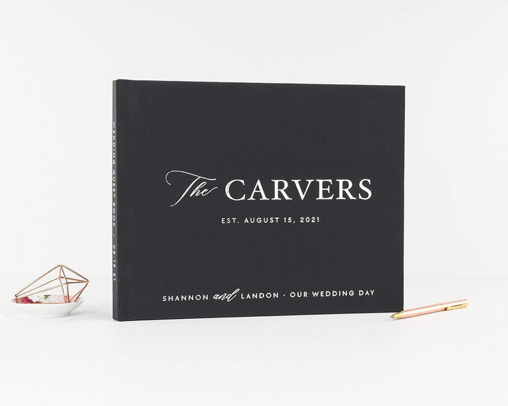 Real Foil Wedding Guest Book #080 by Starboard Press