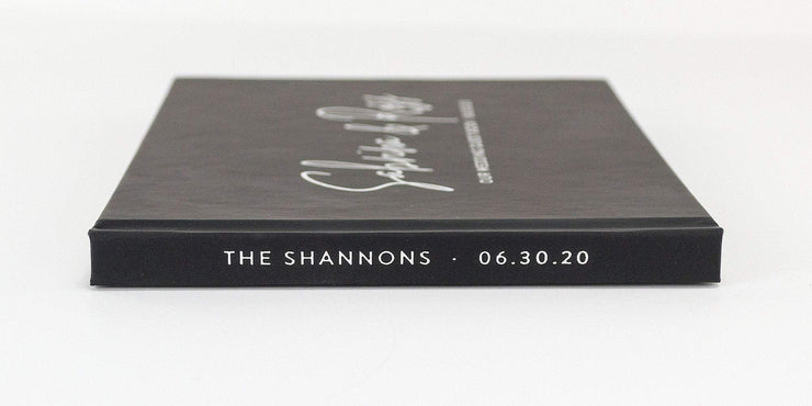 Real Foil Wedding Guest Book #081 by Starboard Press