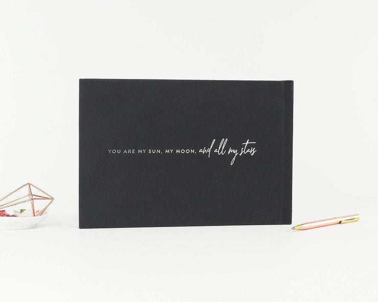 Real Foil Wedding Guest Book #081 by Starboard Press