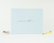 Real Foil Wedding Guest Book #084 by Starboard Press