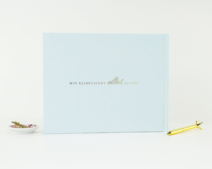 Real Foil Wedding Guest Book #084 by Starboard Press