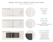 Real Foil Wedding Guest Book #085 by Starboard Press