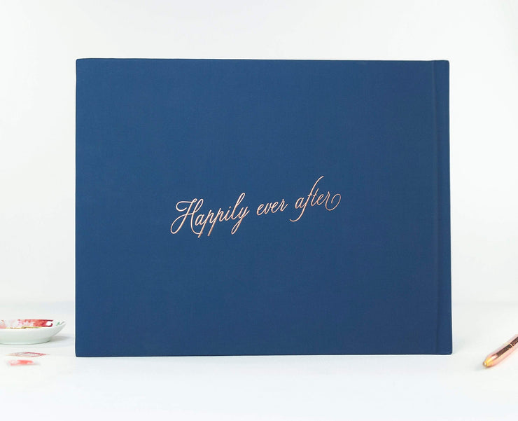 Real Foil Wedding Guest Book #088 by Starboard Press
