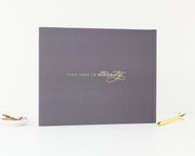 Real Foil Wedding Guest Book #089 by Starboard Press