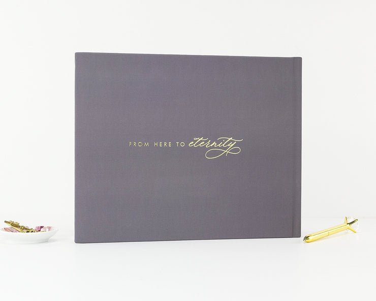 Real Foil Wedding Guest Book #089 by Starboard Press