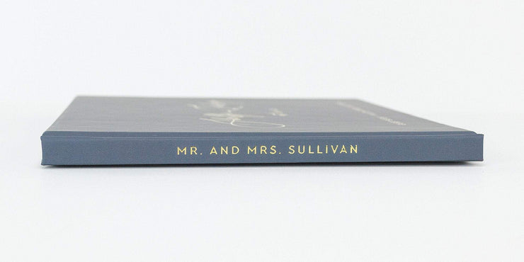 Real Foil Wedding Guest Book #090 by Starboard Press