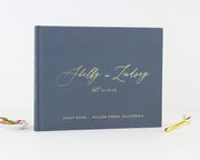 Real Foil Wedding Guest Book #090 by Starboard Press