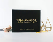 Real Foil Wedding Guest Book #092 by Starboard Press