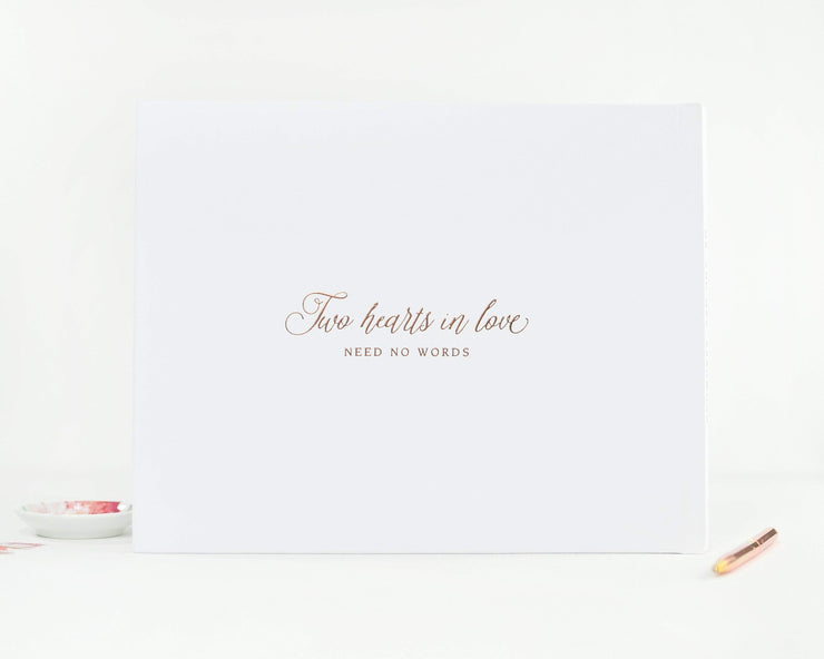 Real Foil Wedding Guest Book #094 by Starboard Press
