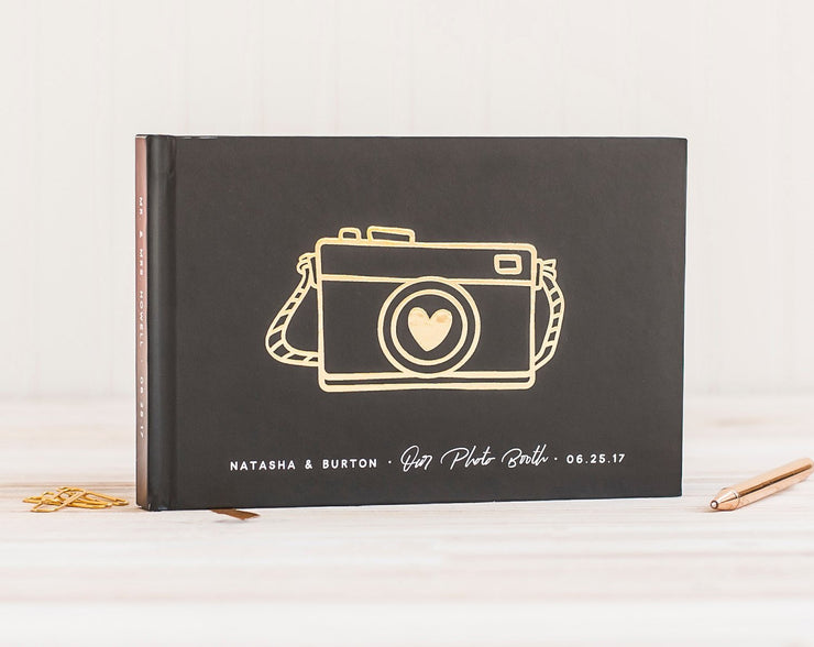 Real Foil Wedding Guest Book #100 by Starboard Press