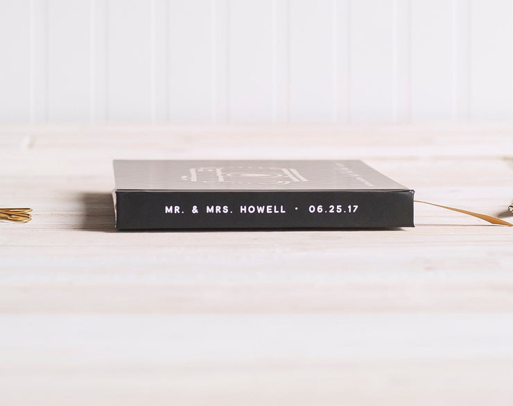 Real Foil Wedding Guest Book #100 by Starboard Press