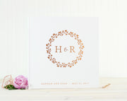 Real Foil Wedding Guest Book #102 by Starboard Press