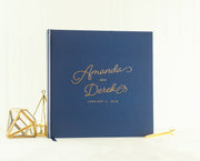 Real Foil Wedding Guest Book #105 by Starboard Press