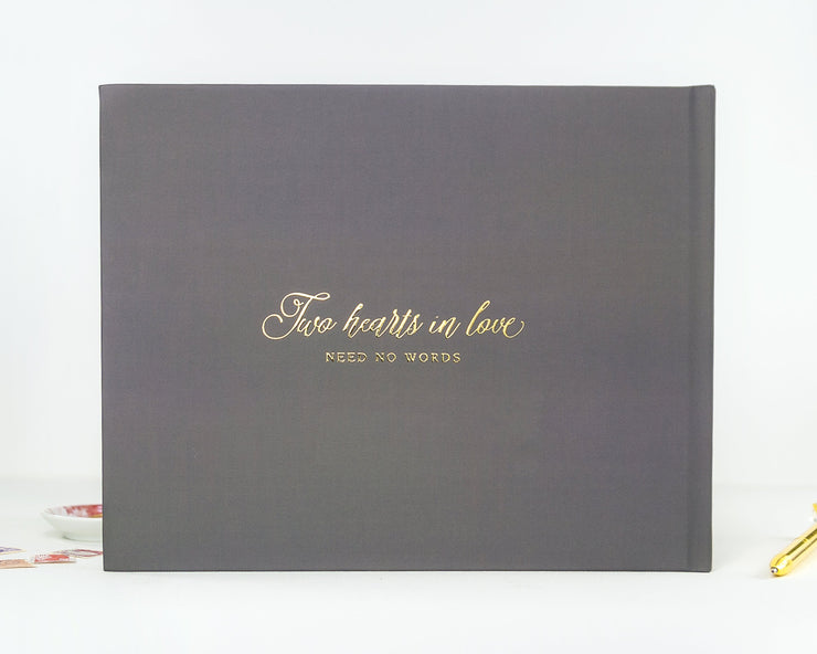 Real Foil Wedding Guest Book #109 by Starboard Press