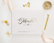 Real Foil Wedding Guest Book #134 by Starboard Press