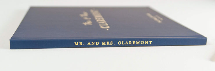 Real Foil Wedding Guest Book #141 by Starboard Press