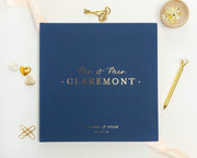 Real Foil Wedding Guest Book #141 by Starboard Press
