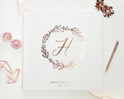 Real Foil Wedding Guest Book #144 by Starboard Press