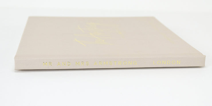Real Foil Wedding Guest Book #148 by Starboard Press
