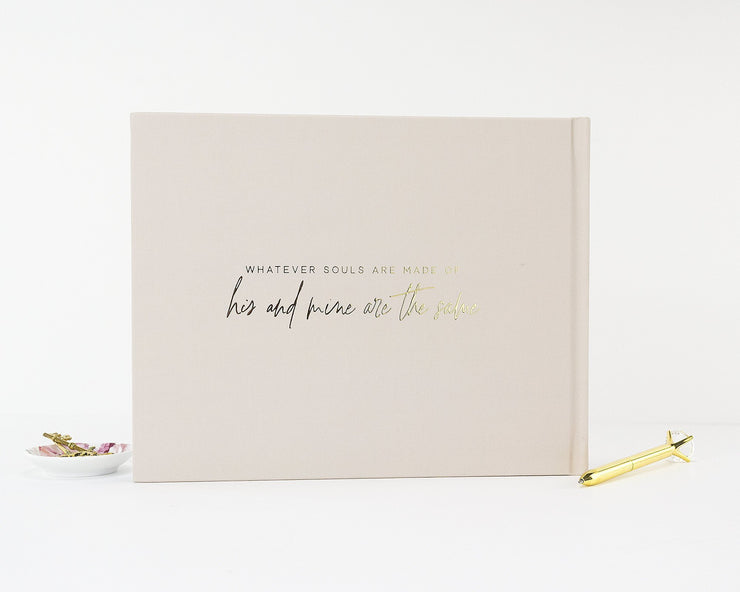 Real Foil Wedding Guest Book #148 by Starboard Press