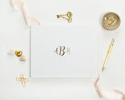 Real Foil Wedding Guest Book #152 by Starboard Press