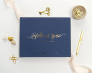 Real Foil Wedding Guest Book #153 by Starboard Press