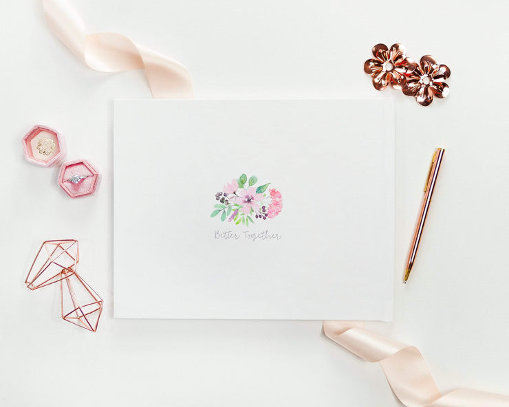 Real Foil Wedding Guest Book #157 by Starboard Press