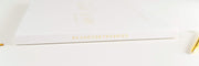 Real Foil Wedding Guest Book #162 by Starboard Press