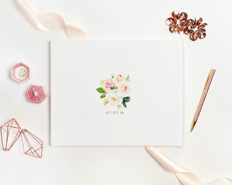 Real Foil Wedding Guest Book #167 by Starboard Press