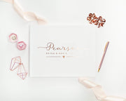 Real Foil Wedding Guest Book #173 by Starboard Press