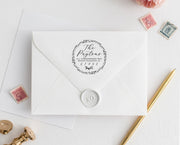 Return Address Stamp, Custom Rubber Stamp #016 by Starboard Press - Starboard Press