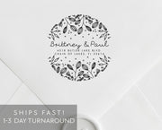 Return Address Stamp, Custom Rubber Stamp #019 by Starboard Press - Starboard Press