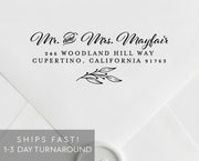 Return Address Stamp, Custom Rubber Stamp #023 by Starboard Press - Starboard Press