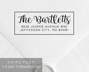 Return Address Stamp, Custom Rubber Stamp #027 by Starboard Press - Starboard Press