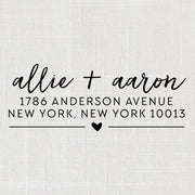 Return Address Stamp, Custom Rubber Stamp #029 by Starboard Press - Starboard Press