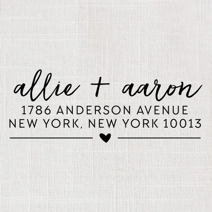 Return Address Stamp, Custom Rubber Stamp #029 by Starboard Press - Starboard Press