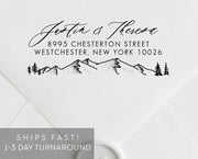 Return Address Stamp, Custom Rubber Stamp #034 by Starboard Press - Starboard Press