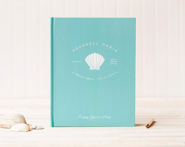 Vacation Home Guest Book #008 by Starboard Press